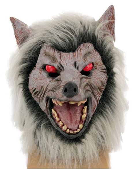 verkoop - attributen - Halloween - Masker weerwolf